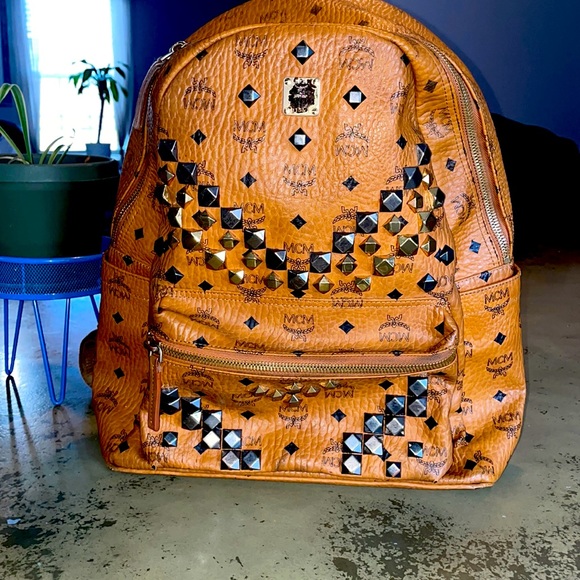 MCM Bags Mcm Backpack Studded Poshmark